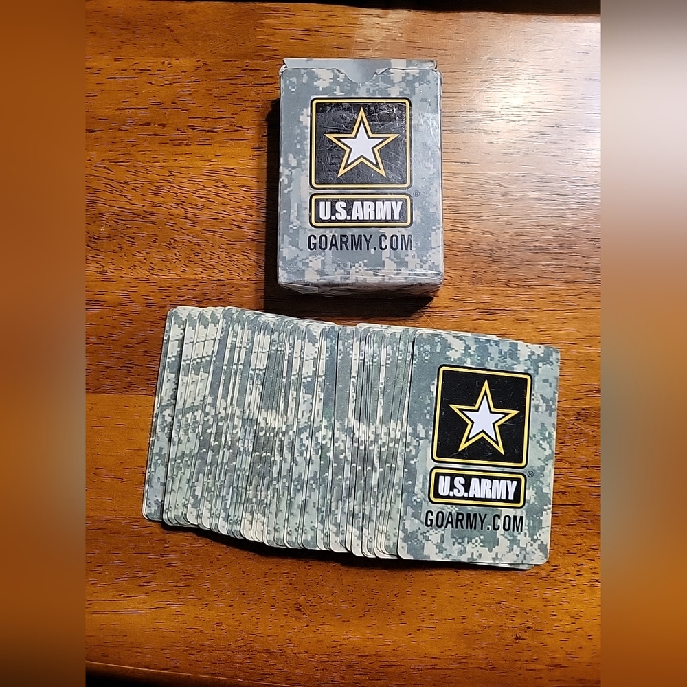 Go Army Playing Cards